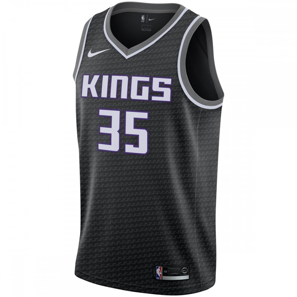 Marvin Bagley III Sacramento Kings 2019/2020 Swingman Jersey - Statement Edition - Black-Pro Kit Vault | Brand New 26/27 Sports Jerseys